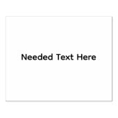 Business Name Needed Info Mail Supplies 4 ラバースタンプ (インプリント)