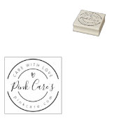 Business Name, Slogan and Website  ラバースタンプ (押印)