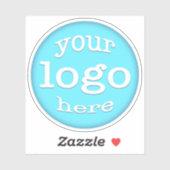 Business Office Companyカスタムイベントロゴの作成 シール (シート)