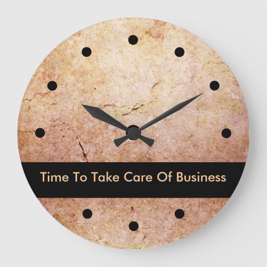 Business Office Wall Clocks ラージ壁時計 (正面)