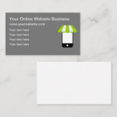 Business OnlineショッピングWebサイト  名刺 (正面/裏面)