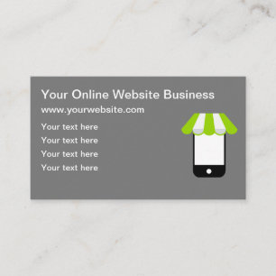 Business OnlineショッピングWebサイト  名刺