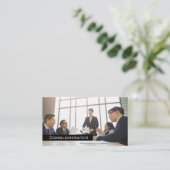 Business People in Board Room 名刺 (スタンド正面)