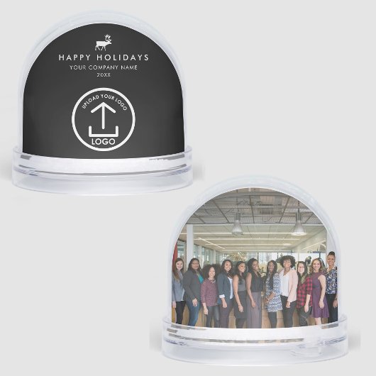 Business Photo Logo Christmas Reindeer Custom Gift