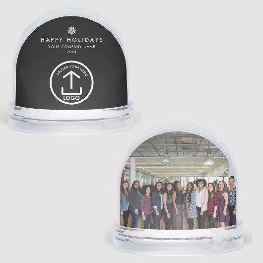 Business Photo Logo & Christmas Star Message Gift