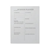 Business Planner Notepad | Productivity & Goal Set ノートパッド (回転)