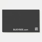Business Post-It Notes - BusyBeeデザイン ポストイット (正面)