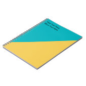 Business Professional Modern Minimal  ノートブック (左側)