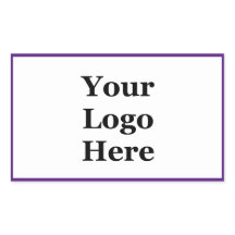 Business Purple and White Your Logoはこちらテンプレート