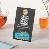 Business QR Code Google Review Pedestal Sign 台座サイン (インサイチュ)