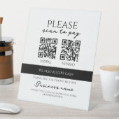Business Scan to Pay Personalized QR Code 台座サイン (インサイチュ)