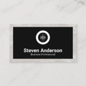 Business Stockロゴ 名刺 (正面)