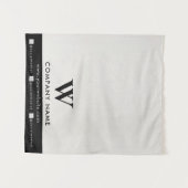 Business Table Runner Banner Linen Social Media タペストリー (正面(横))