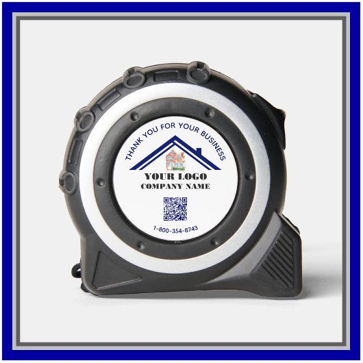 Business Thank YouカスタムロゴQRコード メジャー