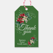 Business Thank You感謝フローラ ギフトタグ (正面)