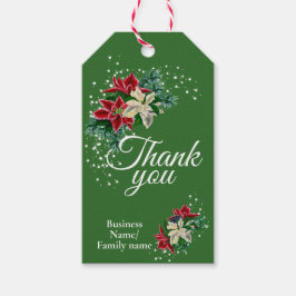 Business Thank You感謝フローラ ギフトタグ