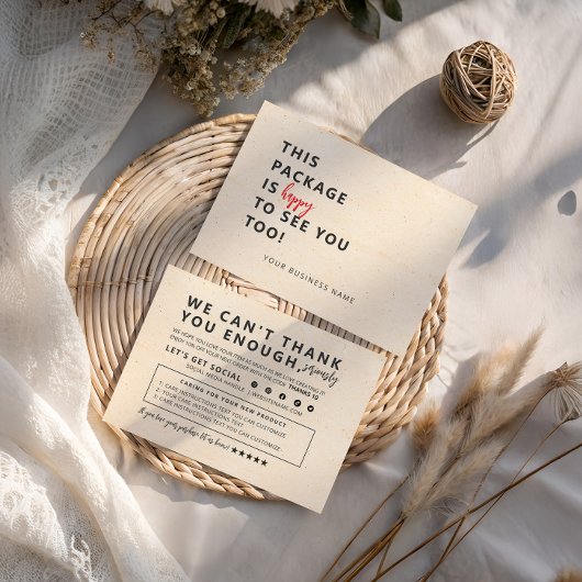 Business Thank You Card サンキューカード