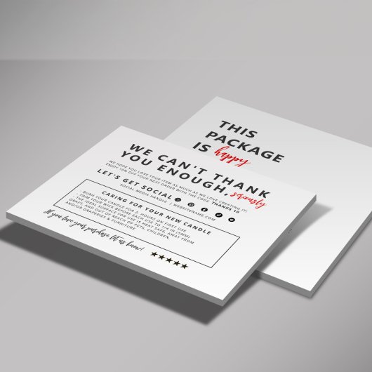 Business Thank You Card サンキューカード