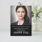 Business Thank You、Company Thank You サンキューカード (スタンド正面)