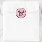 Business Thank You For Your Order Sticker ラウンドシール (バッグ)