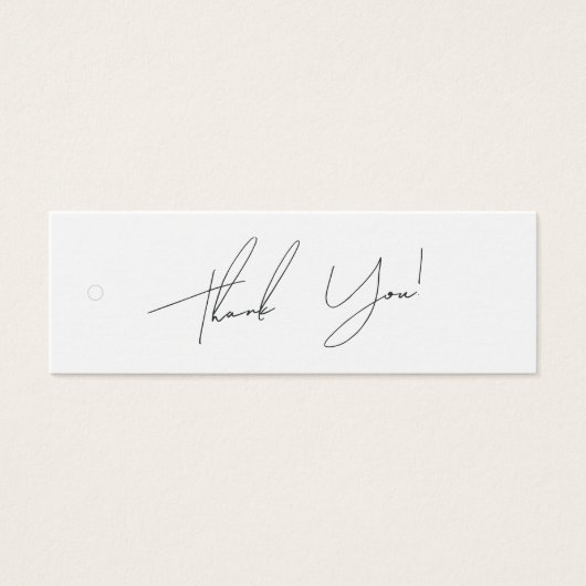 Business Thank You Labelつるラベル (正面)