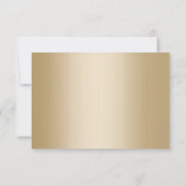 Business Thank You Marble モダン Scriptエレガント サンキューカード (裏面)