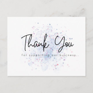 Business Thank You Postcard ポストカード