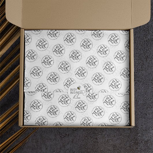 Business Thank You Product Packaging 薄葉紙