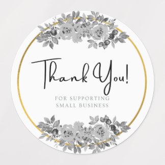 Business Thank you stickers ラベル