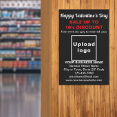 Business Valentine Sale on Black Photo紙 フォトプリント