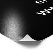 Business Valentine Sale on Black Photo紙 フォトプリント (角)