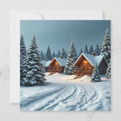 Business Verseお客様の感謝ホリデーカード シーズンカード (正面)