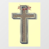 Business Windowのステッカー黄色の背景 ウィンドウサイン (シート)