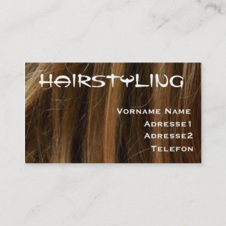 Businesscard Hairstylist 名刺