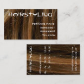 Businesscard Hairstylist 名刺 (正面/裏面)