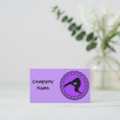 businpurpleのessカードの体育専門家 名刺 (スタンド正面)