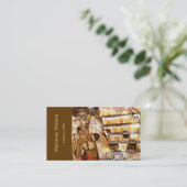 businssカードテンプレートを制作します 名刺 (スタンド正面)