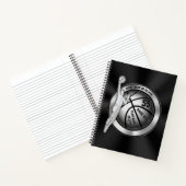 Busketbel パーソナライズされた Notebook for Guils ノートブック (内部)