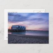 Busselton Jetty at Dusk Postages ポストカード (正面/裏面)