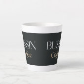 Bussin Coffee、おしゃれで面白いコーヒー好きへのギフト カフェラテマグ (正面)
