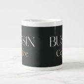 Bussin Coffee、おしゃれで面白いコーヒー好きへのギフト ジャンボコーヒーマグカップ (正面)