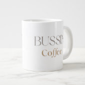 Bussin Coffee, Trendy Funny Coffee Lover Gift  ジャンボコーヒーマグカップ (正面右)