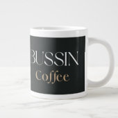 Bussin Coffee, Trendy Funny Coffee Lover Gift  ジャンボコーヒーマグカップ (右)