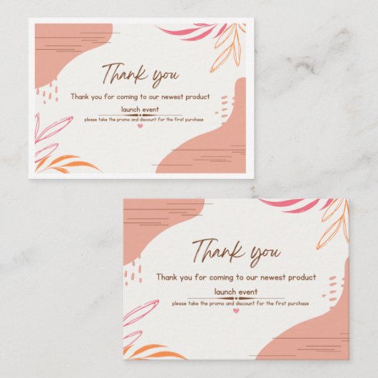 Bussinesカード新しいデザイン 名刺 (正面/裏面)