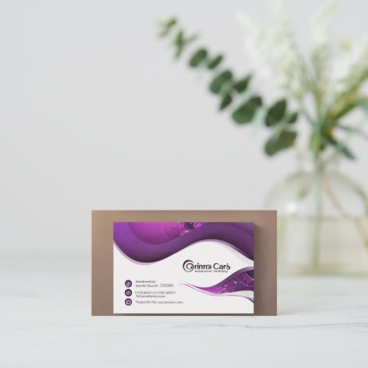 bussiness cards 名刺 (スタンド正面)