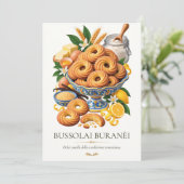 Bussolai Buranèi – Vintage Italian Dessert 招待状 (スタンド正面)