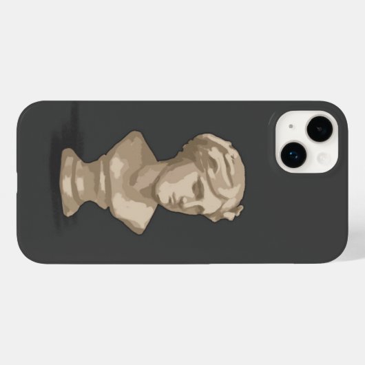 Bust Artwork iPhone case Case-Mate iPhoneケース (裏面 (横))