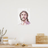BUST OF CHRIST THE SAVIOUR by MICHELANGELO 2026 ポスター (キッチン)