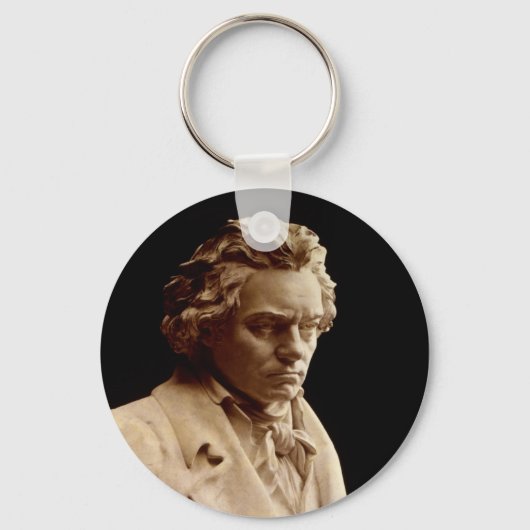 Bust of Ludwig van Beethoven Keychain キーホルダー (正面)