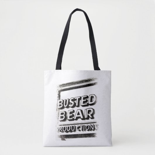 Busted Bear Productions トートバッグ (正面)